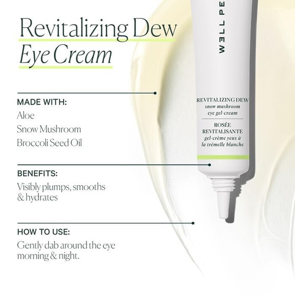 Well People Revitalizing Dew Snow Mushroom Eye Gel-Cream - Picture 4 of 4